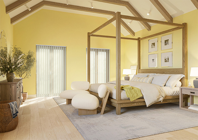 Rochester, Cream - Vertical Blind - Image 7